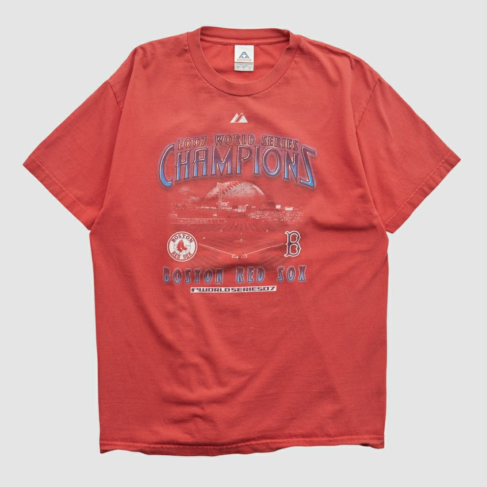 Red Boston Red Sox Alstyle 2007 T-shirt