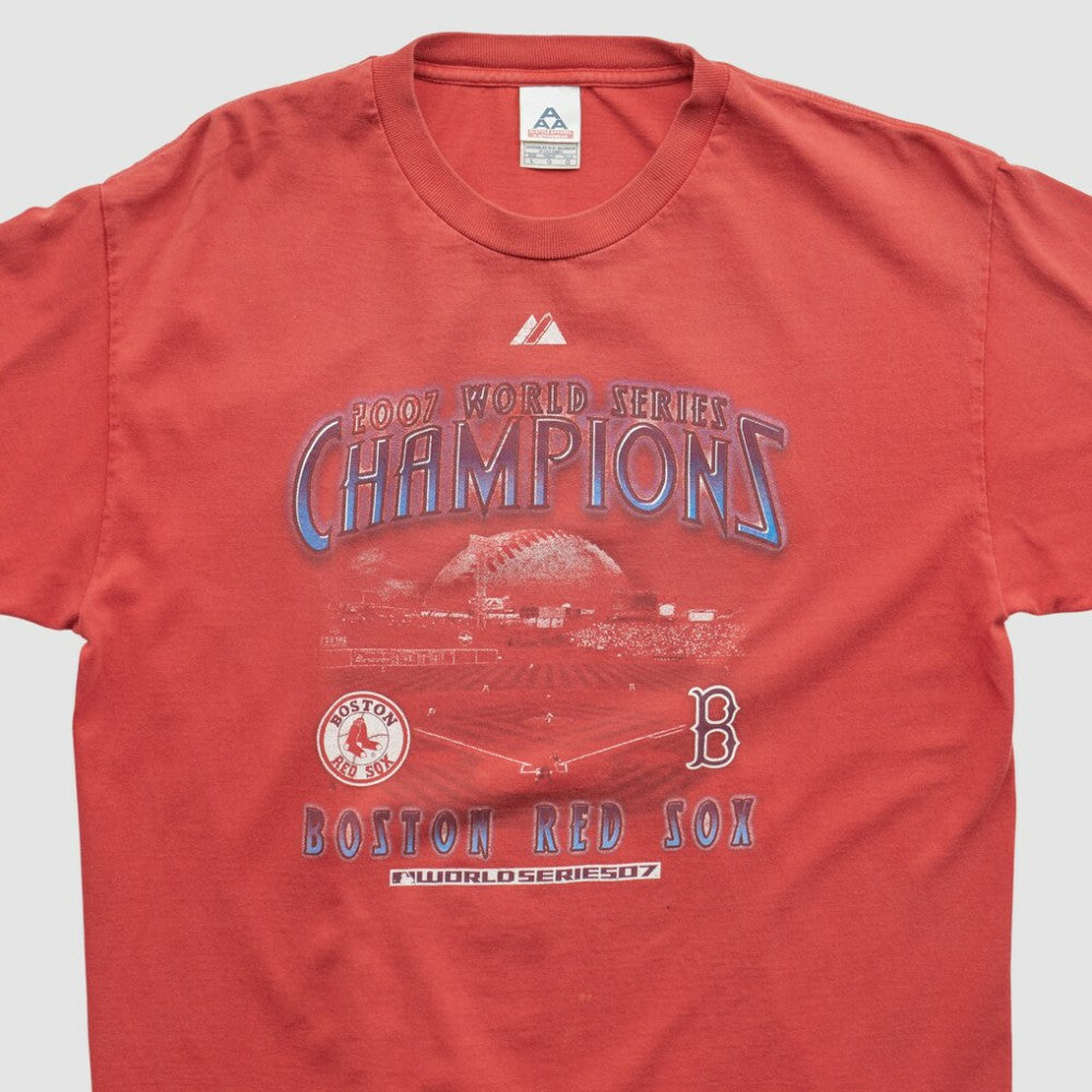 Red Boston Red Sox Alstyle 2007 T-shirt