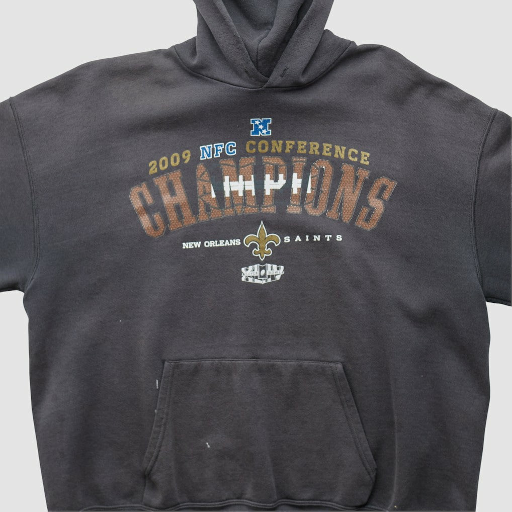 NFL 2009 Hooded Pullover Sweatshirt - New Orleans Saints Pullover