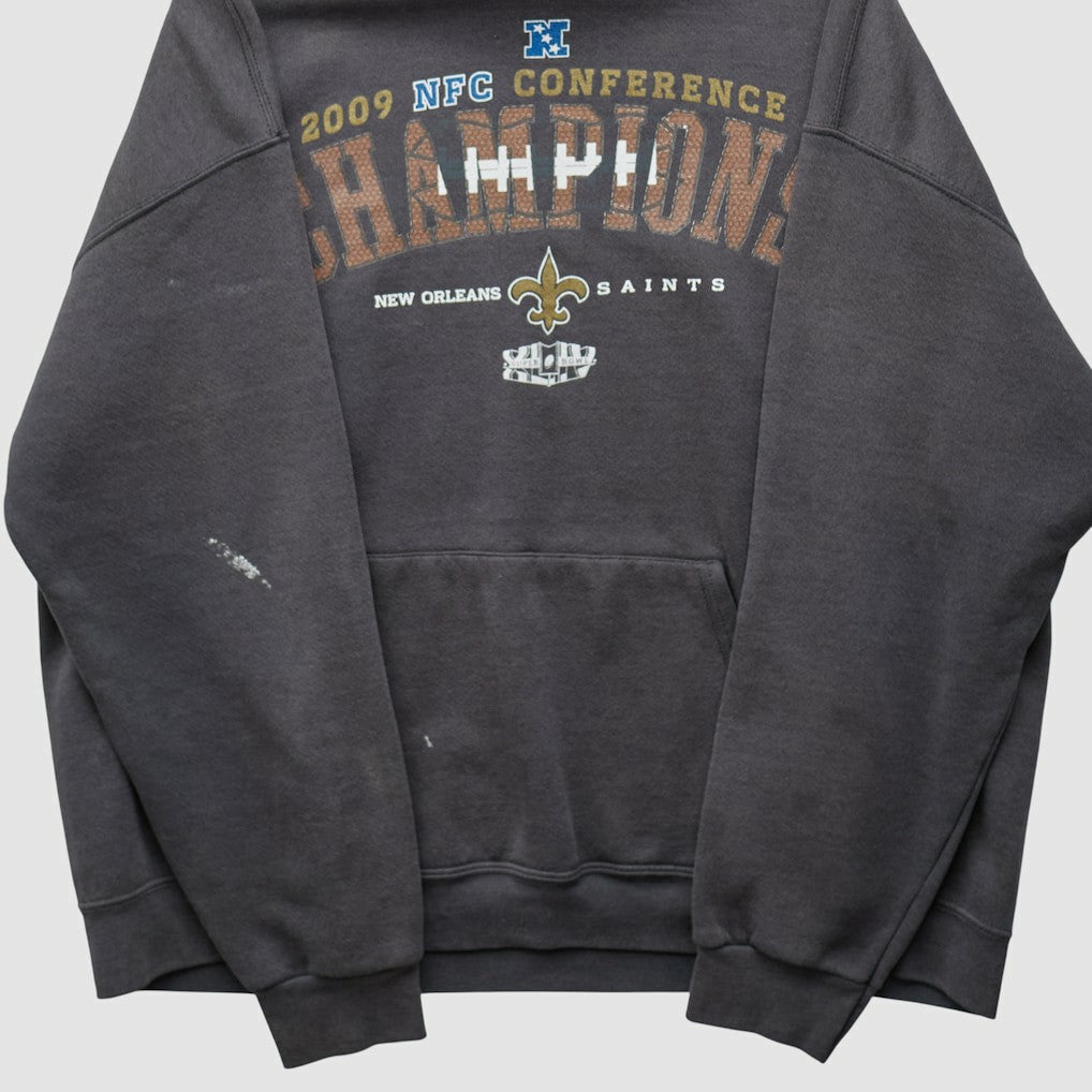 NFL 2009 Hooded Pullover Sweatshirt - New Orleans Saints Pullover