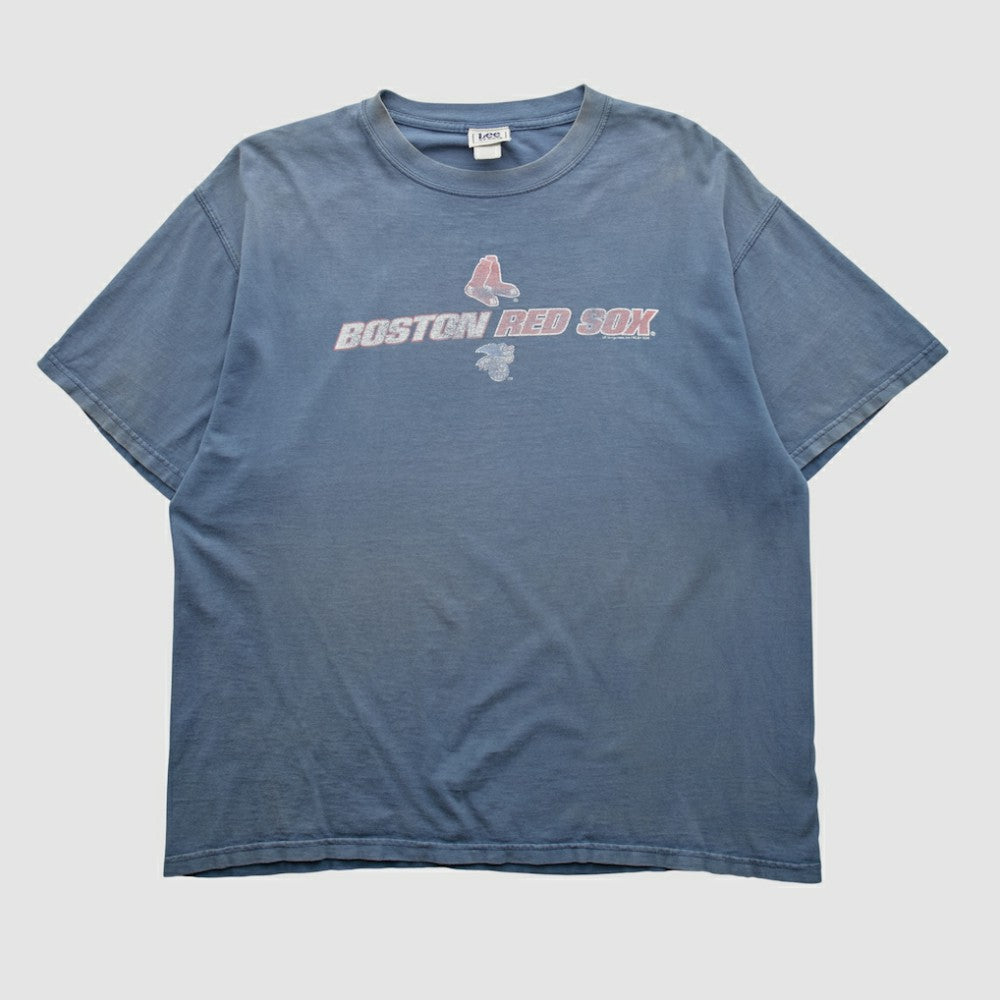Blue Boston Red Sox Lee Apparel 2000s T-shirt