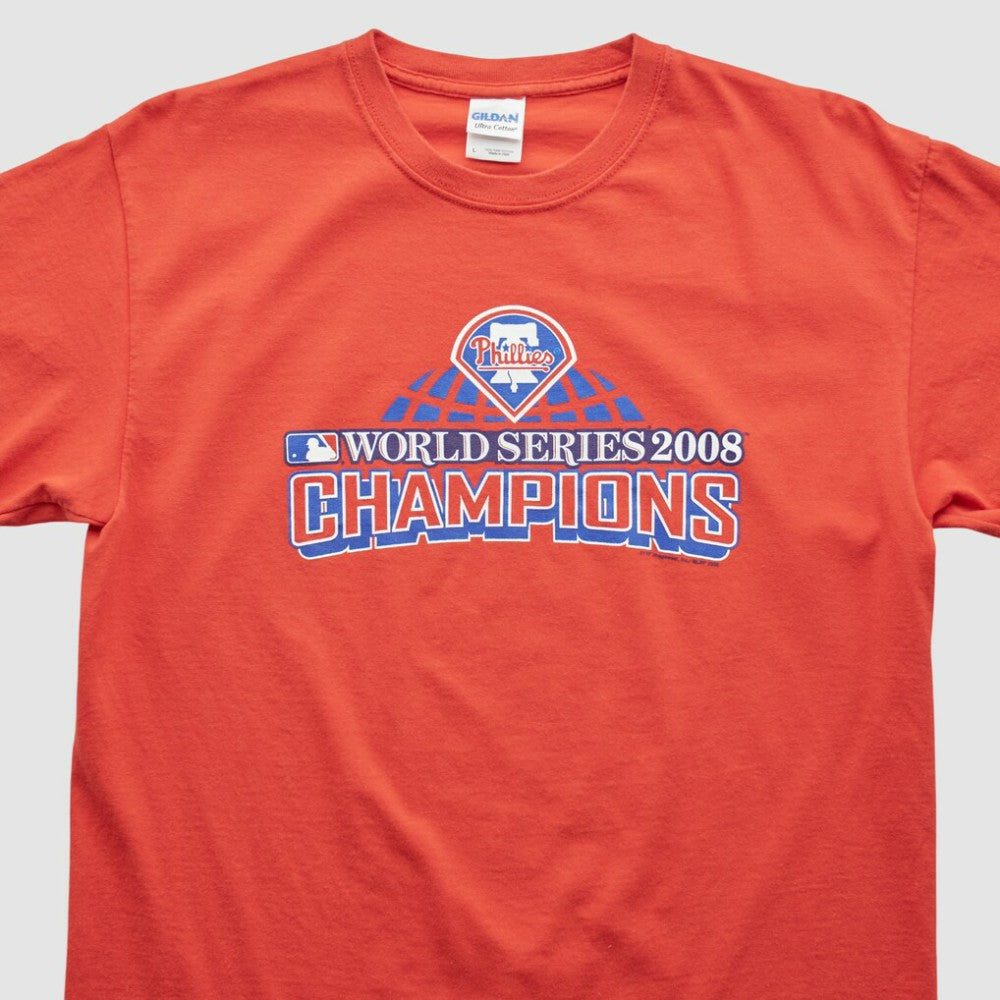 Red Philadelphia Phillies Gildan 2008 T-shirt