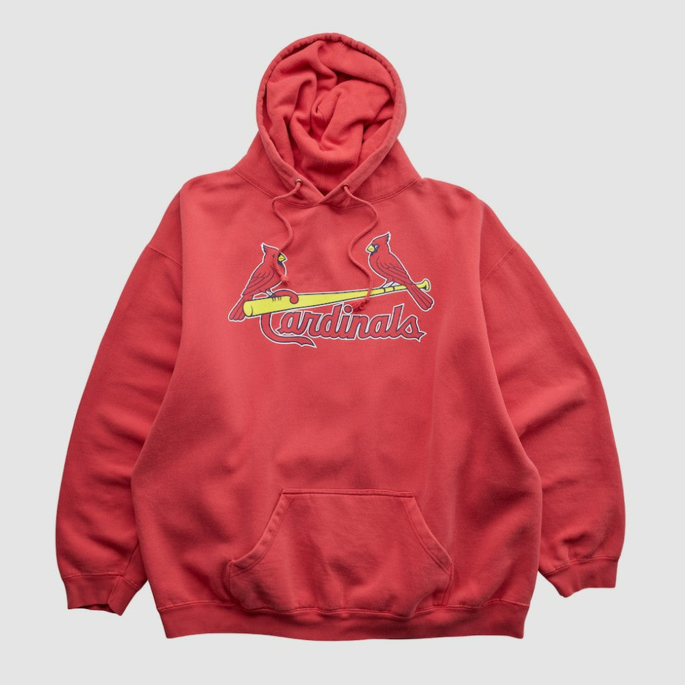 Red St. Louis Cardinals 2000s Hooded Sweatshirt