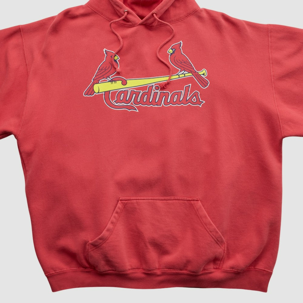 Red St. Louis Cardinals 2000s Hooded Sweatshirt