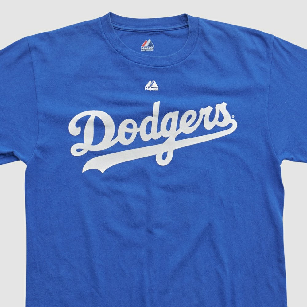 Blue Los Angeles Dodgers Majestic 2000s T-shirt