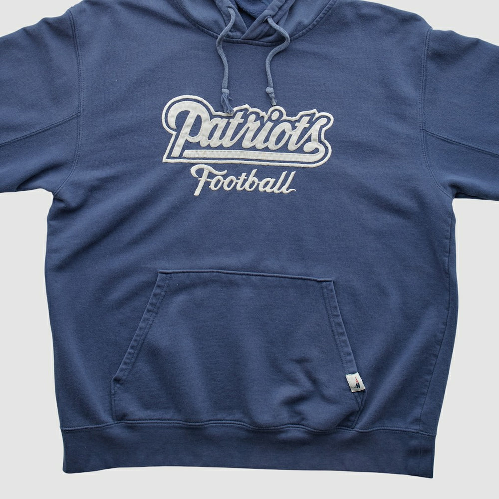 NFL 2000s Hooded Pullover Sweatshirt - New England Patriots Pullover