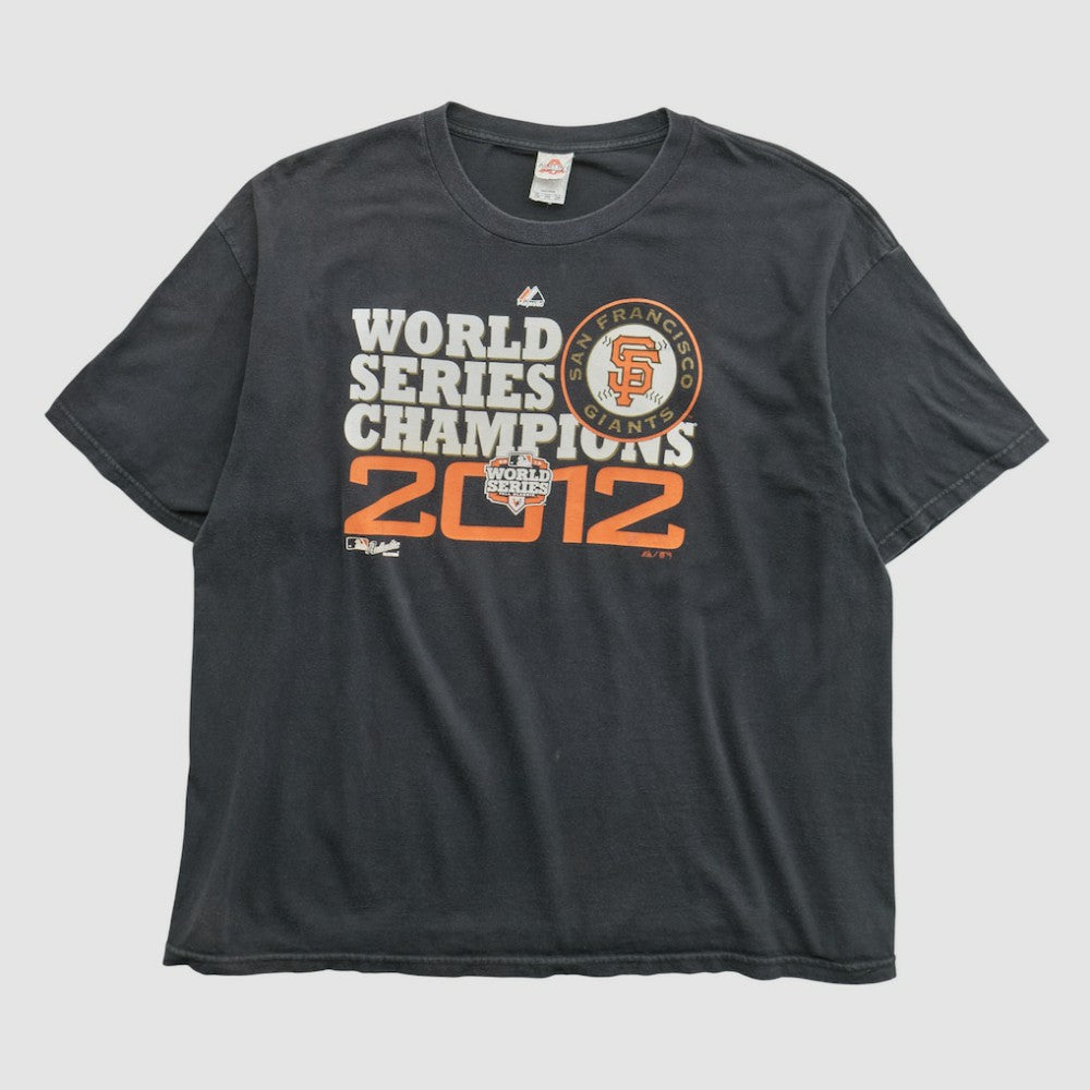 Black San Francisco Giants Alstyle 2012 T-shirt