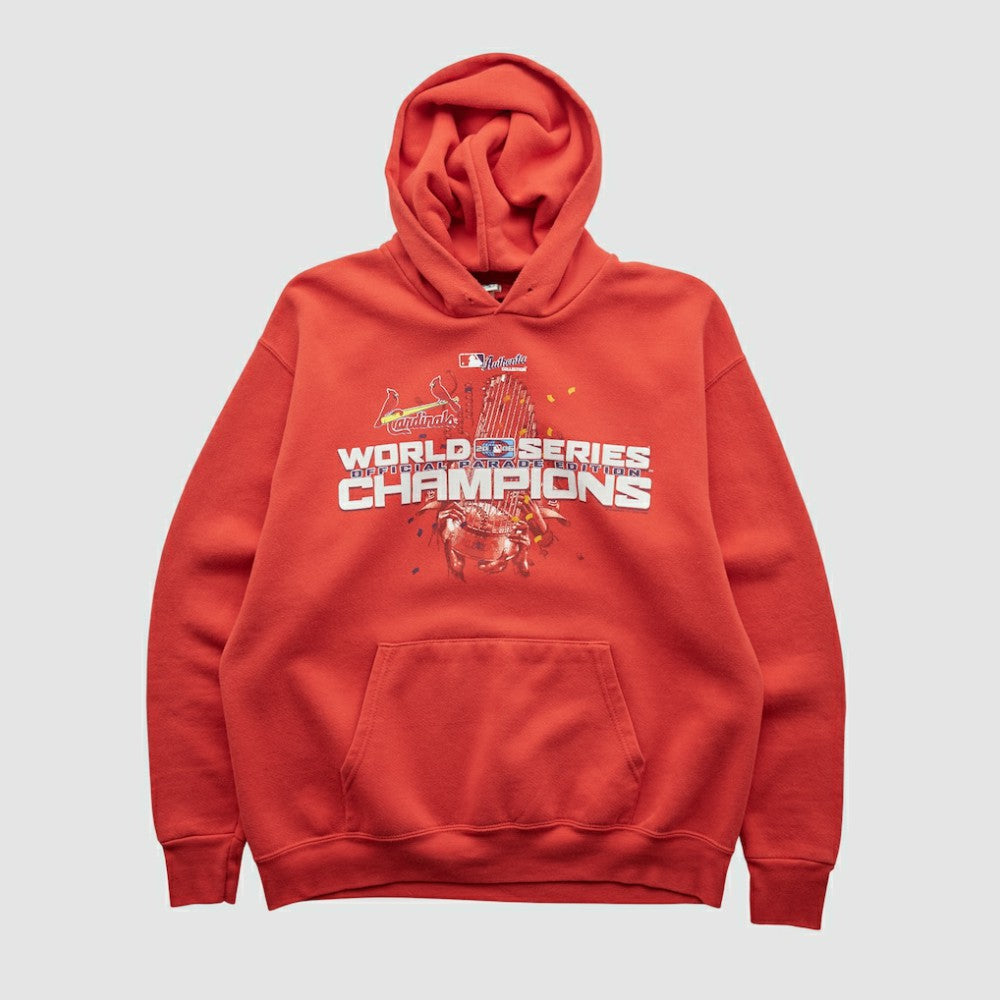 Red St. Louis Cardinals Lee Apparel 2006 Hooded Pullover Sweatshirt