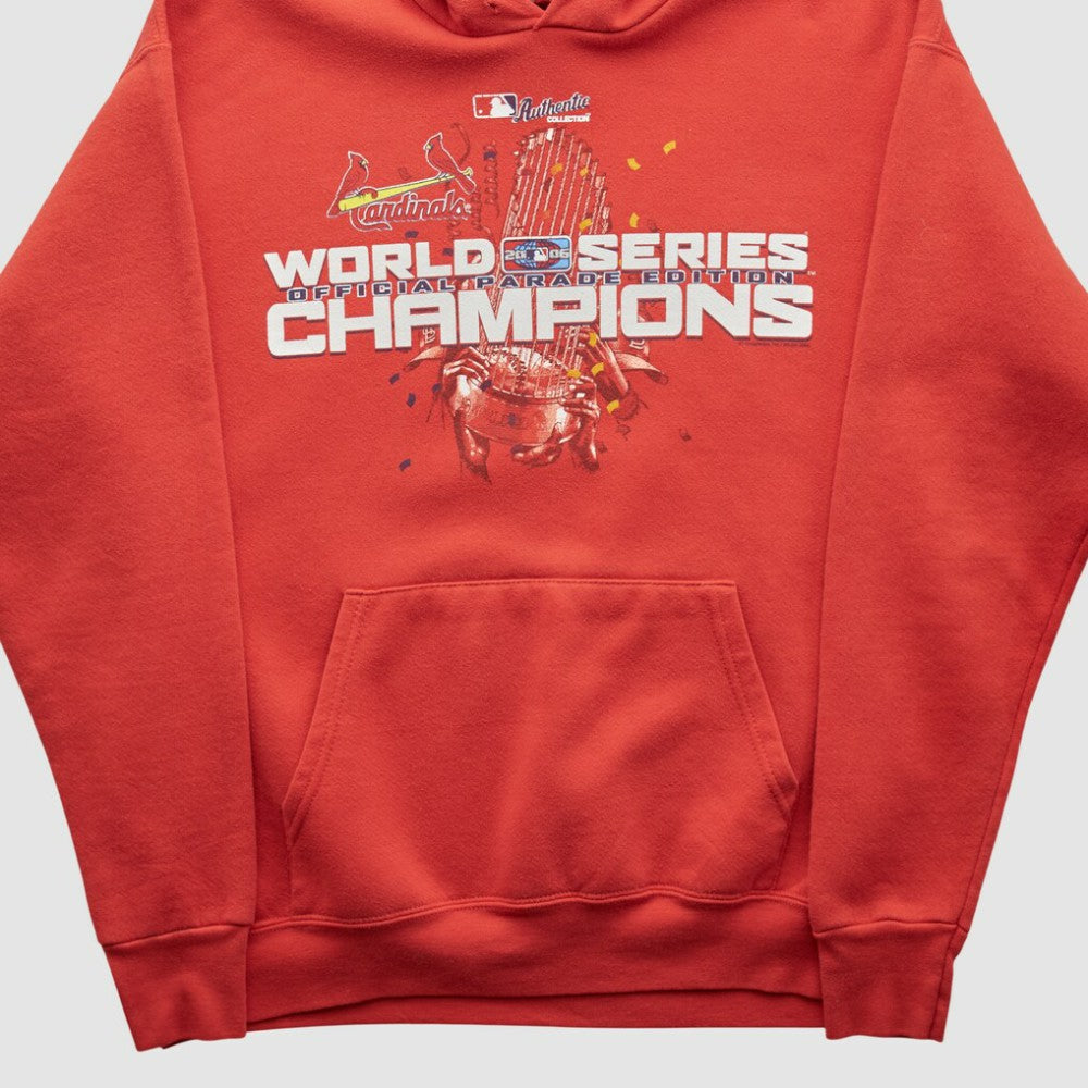 Red St. Louis Cardinals Lee Apparel 2006 Hooded Pullover Sweatshirt