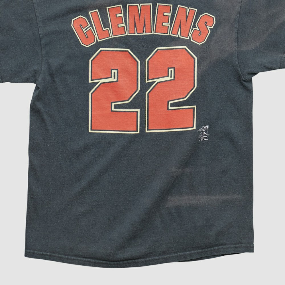 Black Houston Astros True Fan 2000s T-shirt