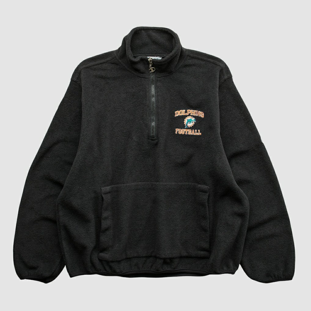 Champion 2000s 1/4 Zip Sweatshirt - Miami Dolphins Sweatshirts