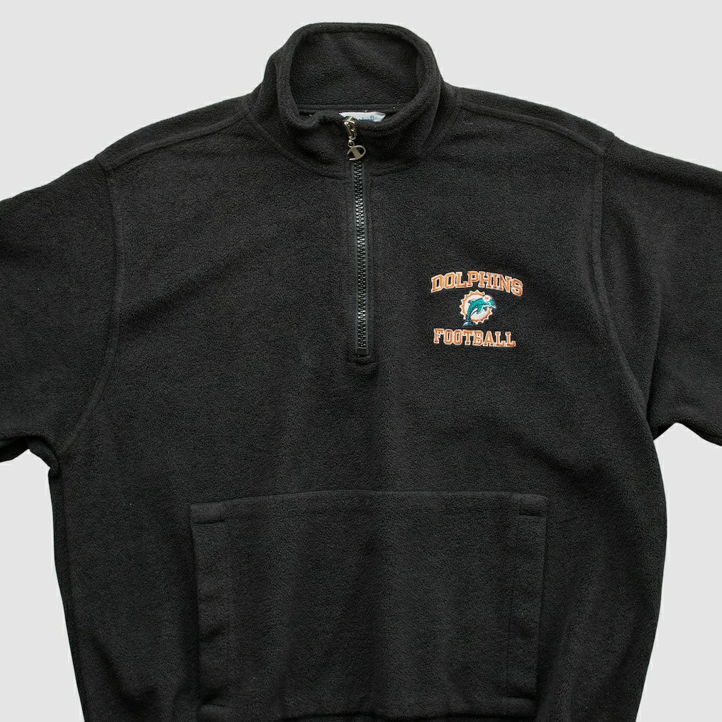 Champion 2000s 1/4 Zip Sweatshirt - Miami Dolphins Sweatshirts