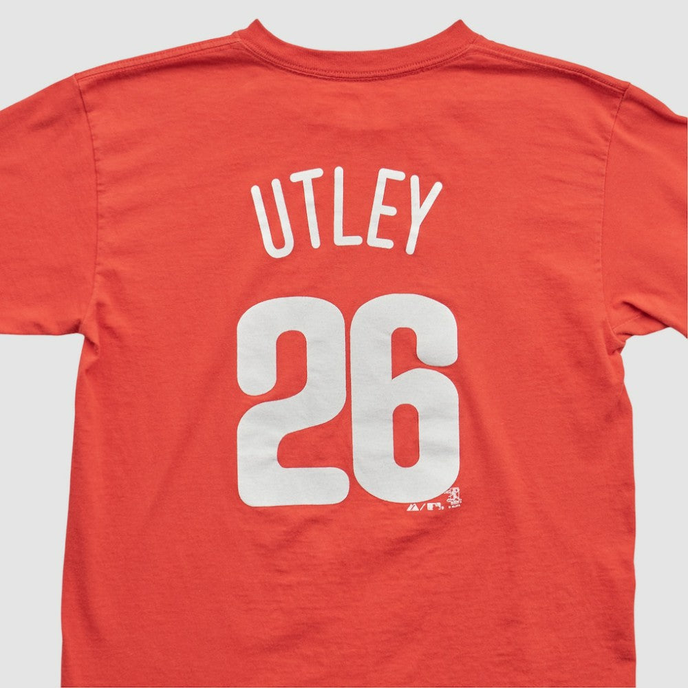 Red Philadelphia Phillies Majestic 2000s T-shirt