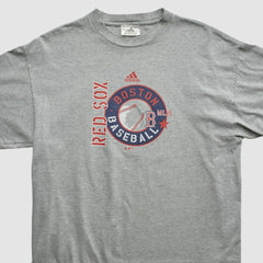 Heather Gray Boston Red Sox Adidas 2000s T-shirt