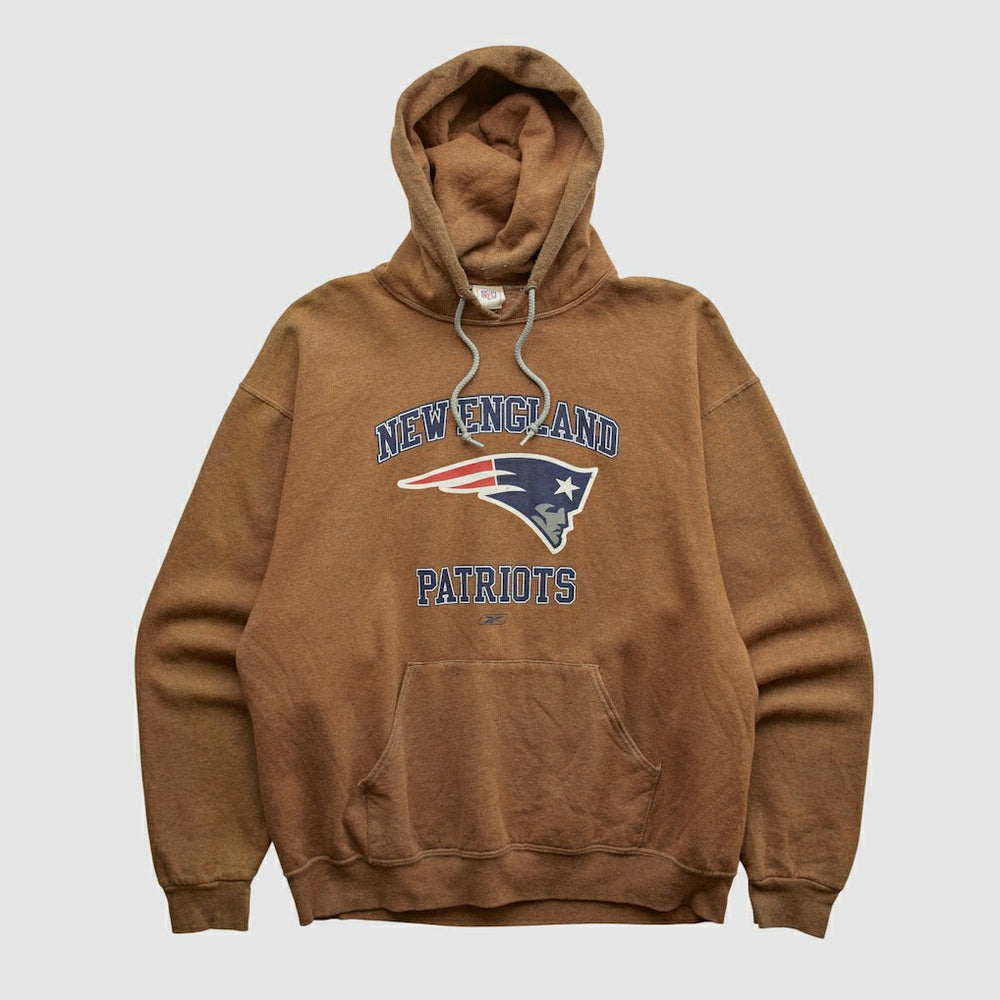 Jerzees 2000s Hooded Sweatshirt - New England Patriots Sweatshirts