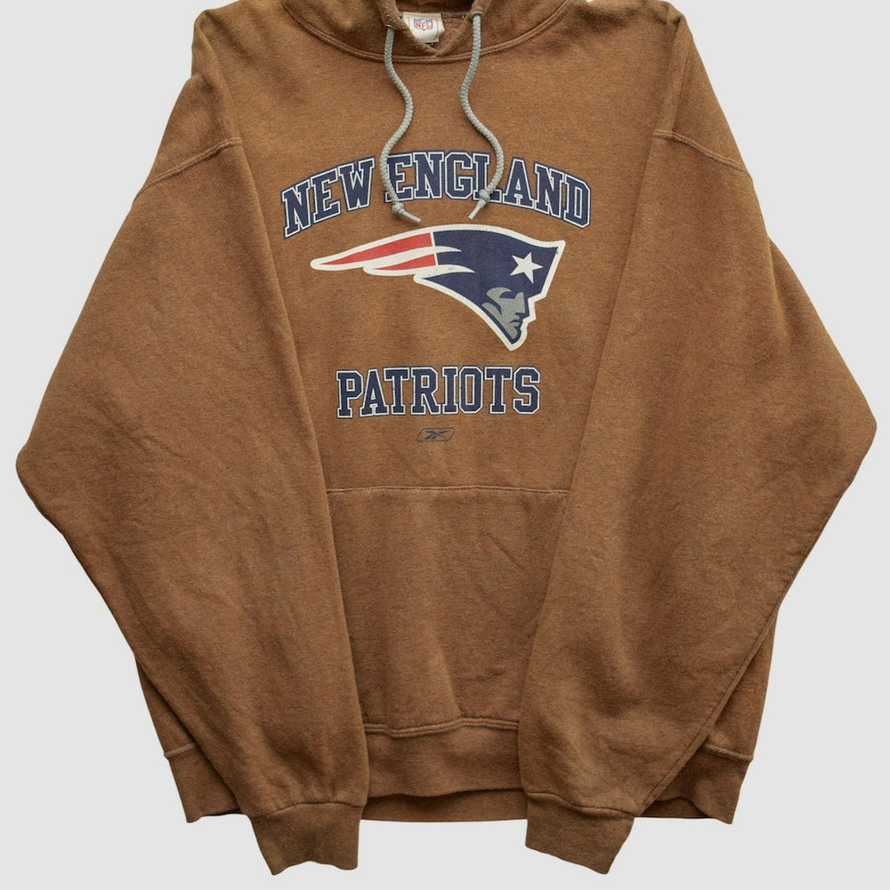 Jerzees 2000s Hooded Sweatshirt - New England Patriots Sweatshirts