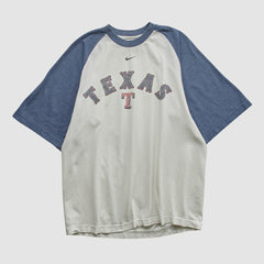 White Texas Rangers Nike 2000s T-shirt