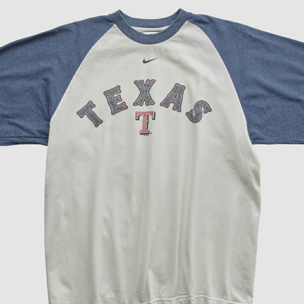 White Texas Rangers Nike 2000s T-shirt