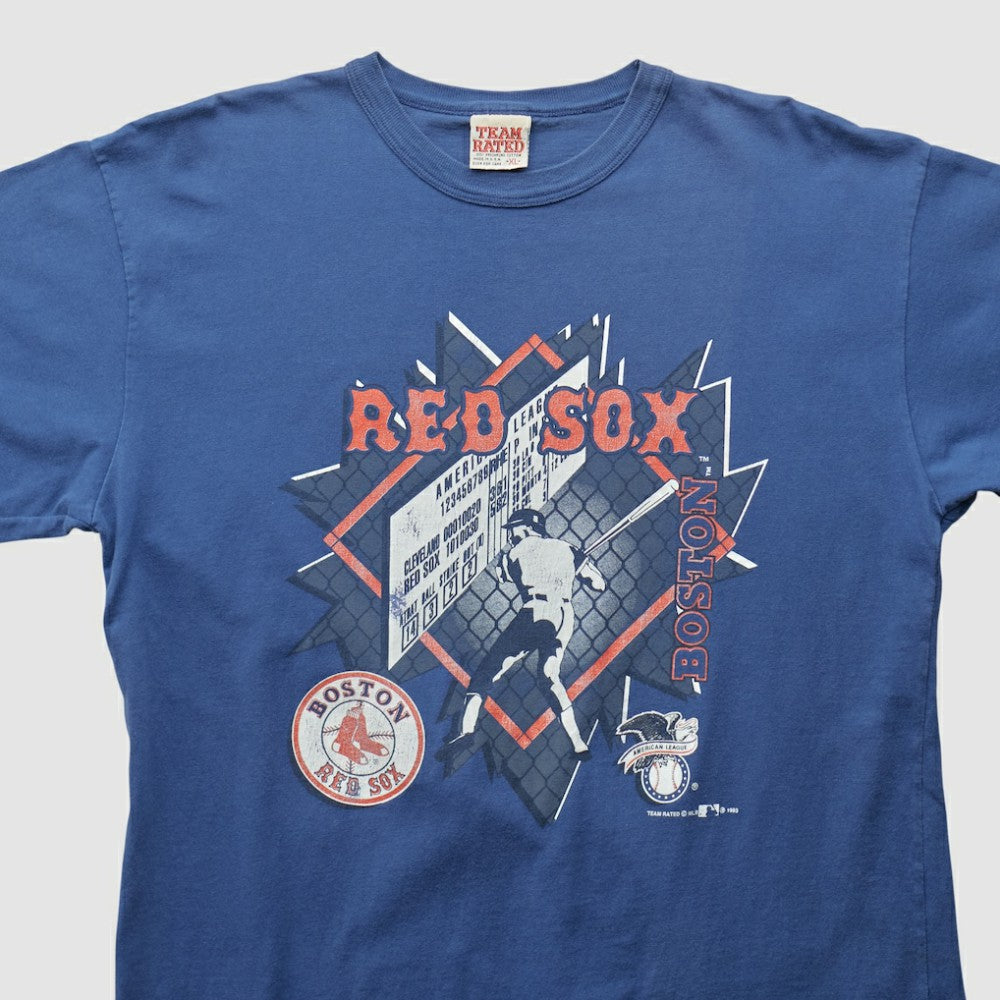 Blue Boston Red Sox Team Rated 1993 T-shirt