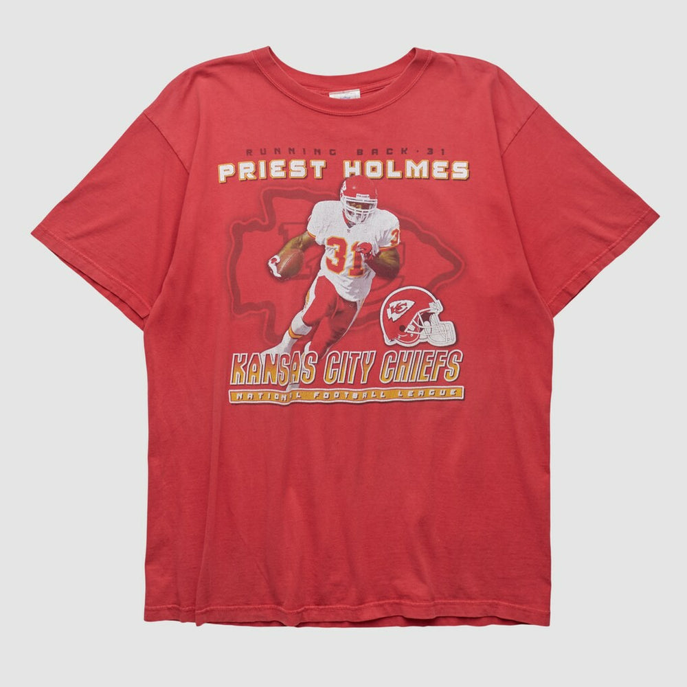 Priest Holmes NFL 2000s T-shirt - Kansas City Chiefs T-shirts