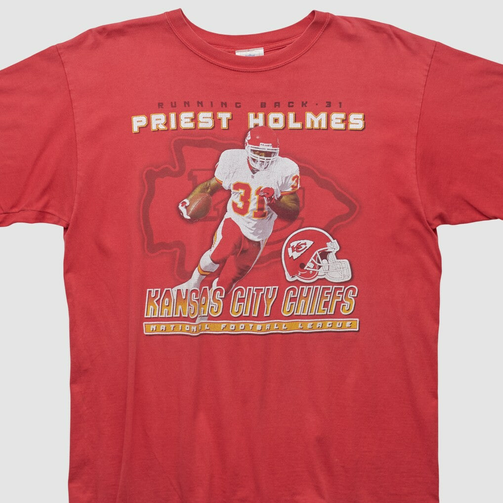 Priest Holmes NFL 2000s T-shirt - Kansas City Chiefs T-shirts