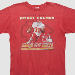 Priest Holmes NFL 2000s T-shirt - Kansas City Chiefs T-shirts