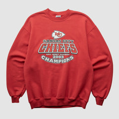 Jerzees 2003 Pullover Sweatshirt - Kansas City Chiefs Pullover