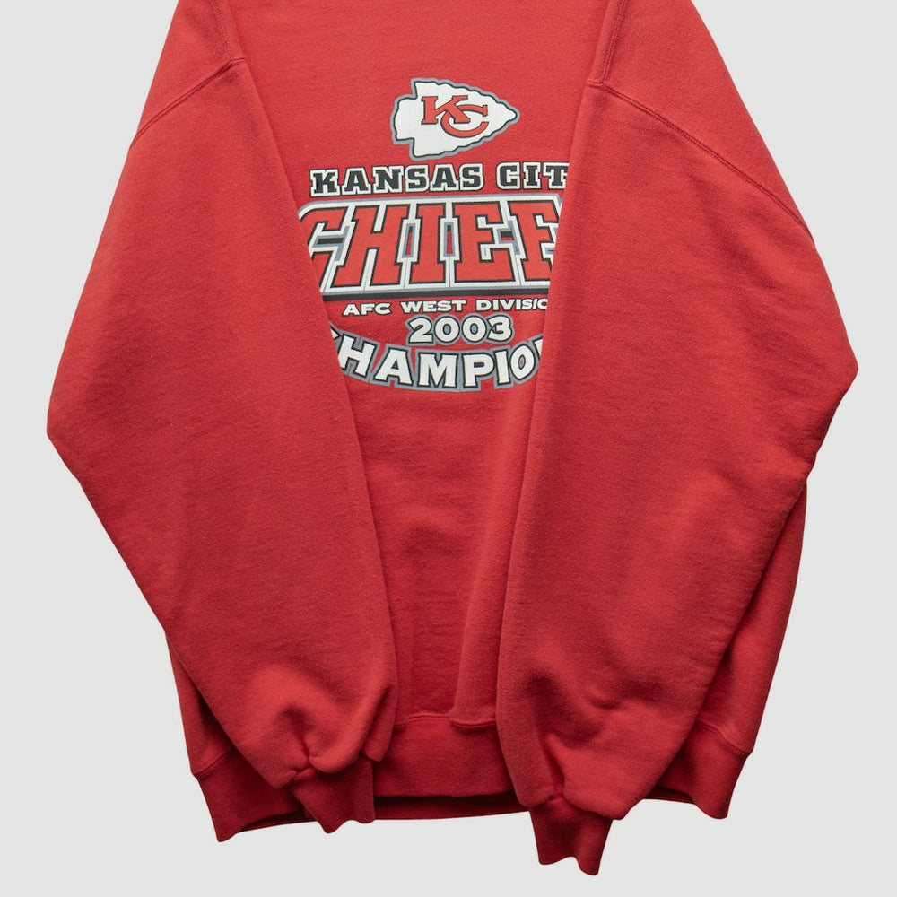 Jerzees 2003 Pullover Sweatshirt - Kansas City Chiefs Pullover