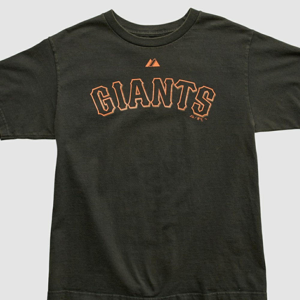 Black San Francisco Giants Majestic 2000s T-shirt
