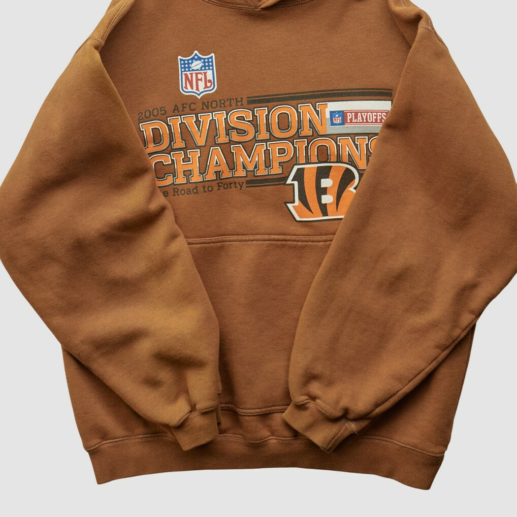 2005 Hooded Pullover Sweatshirt - Cincinnati Bengals Pullover
