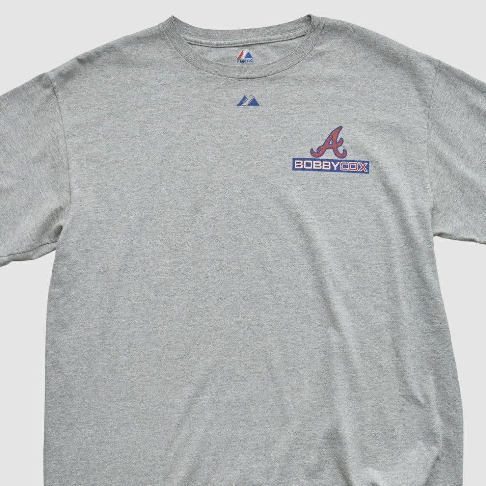 Heather Gray Atlanta Braves Majestic 2010 T-shirt