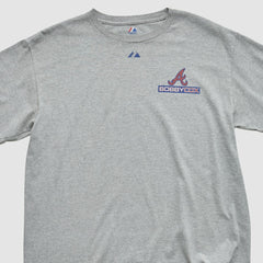 Heather Gray Atlanta Braves Majestic 2010 T-shirt