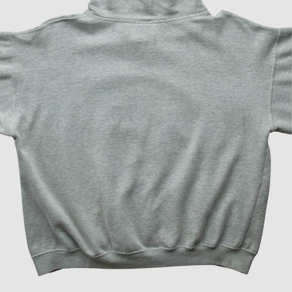 Heather Gray Chicago Cubs Stitches 2000s Hooded Pullover Sweatshirt