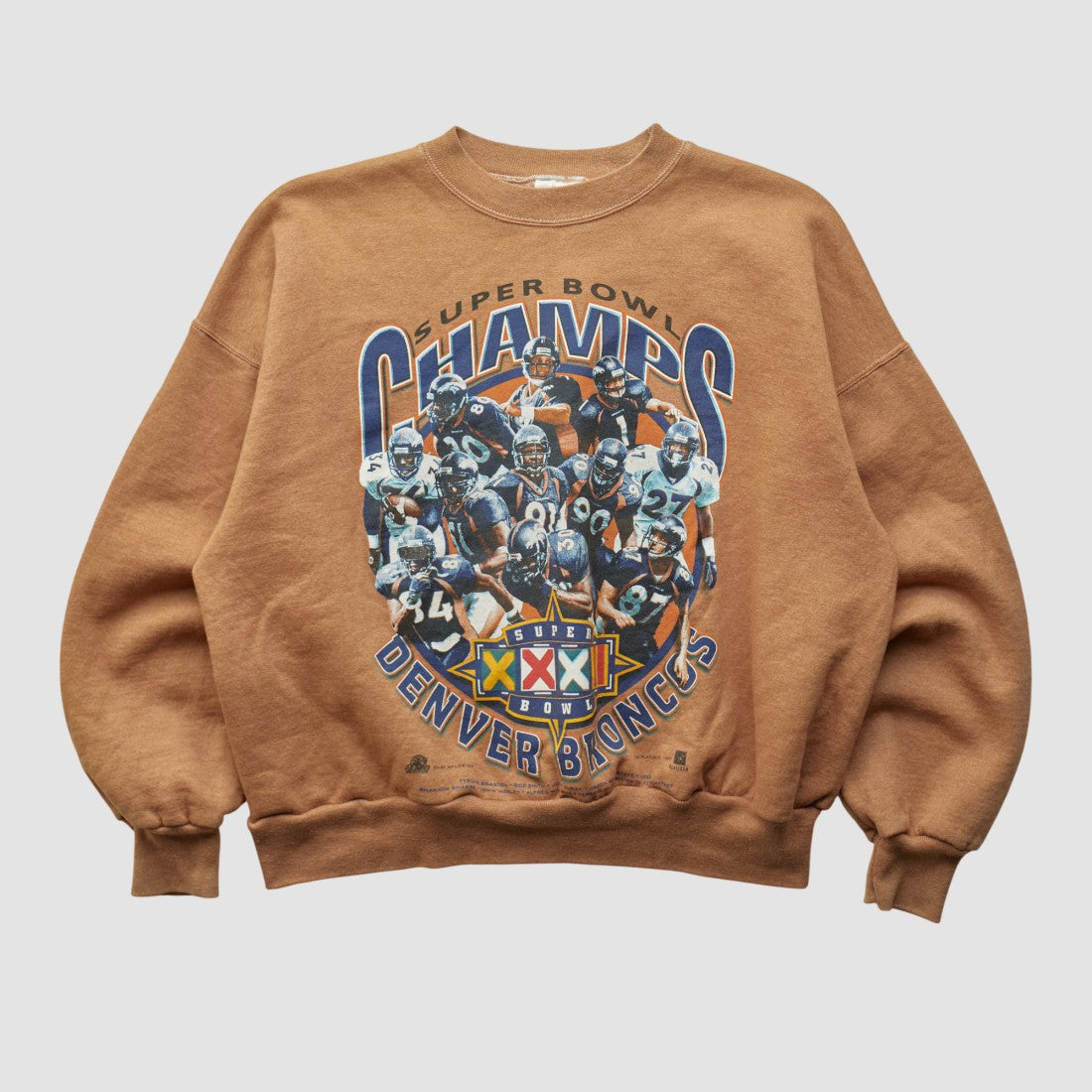 Hanes 1998 Pullover Sweatshirt - Denver Broncos Pullover