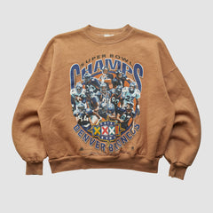 Hanes 1998 Pullover Sweatshirt - Denver Broncos Pullover
