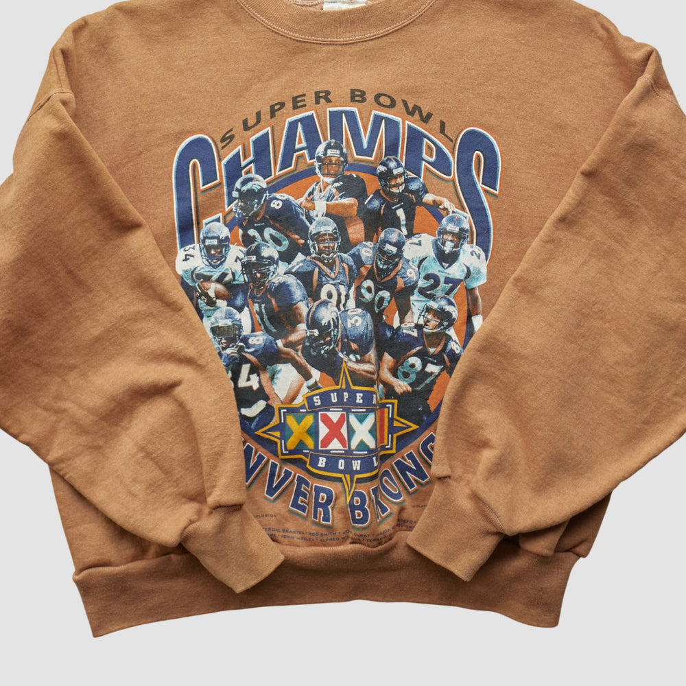 Hanes 1998 Pullover Sweatshirt - Denver Broncos Pullover