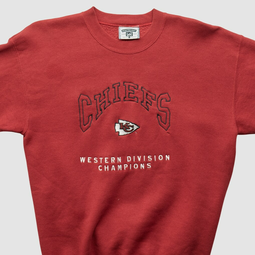 Lee Apparel 90s Pullover Sweatshirt - Kansas City Chiefs Pullover