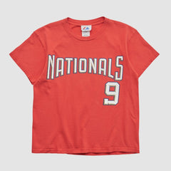 Red Washington Nationals Majestic 2000s T-shirt