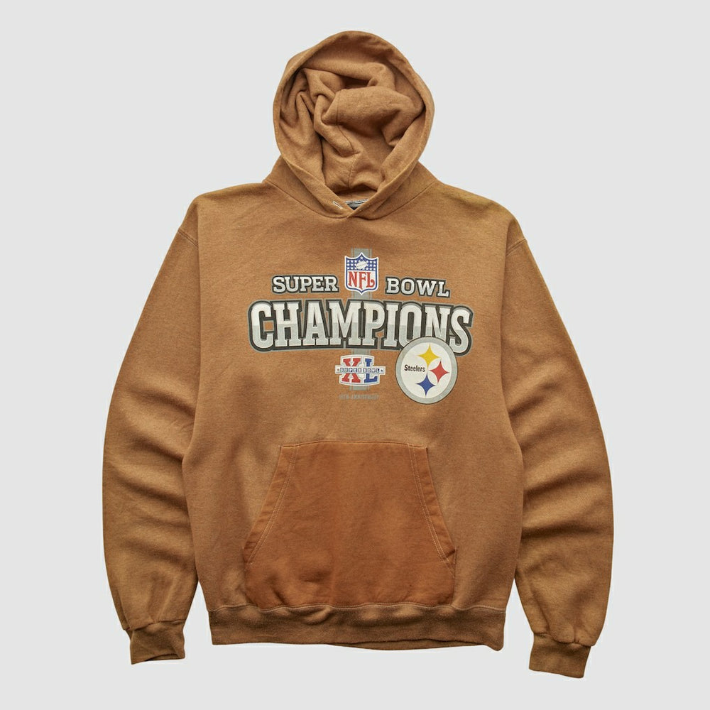 Super Bowl XL Reebok 2006 Hooded Pullover Sweatshirt - Pittsburgh Steelers Pullover