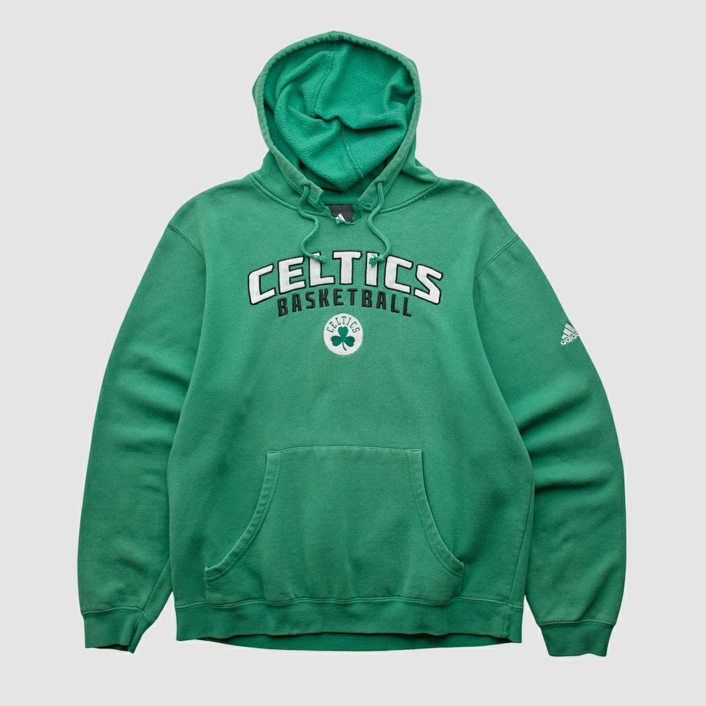 Adidas Boston Celtics 2010s Hooded Pullover Sweatshirt