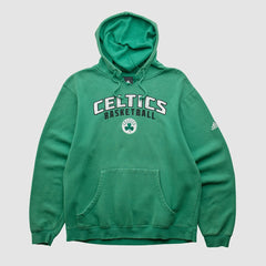 Adidas Boston Celtics 2010s Hooded Pullover Sweatshirt