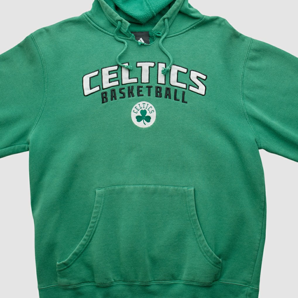 Adidas Boston Celtics 2010s Hooded Pullover Sweatshirt