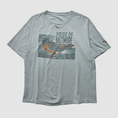 Heather Gray Baltimore Orioles Genuine Merchandise 2000s T-shirt