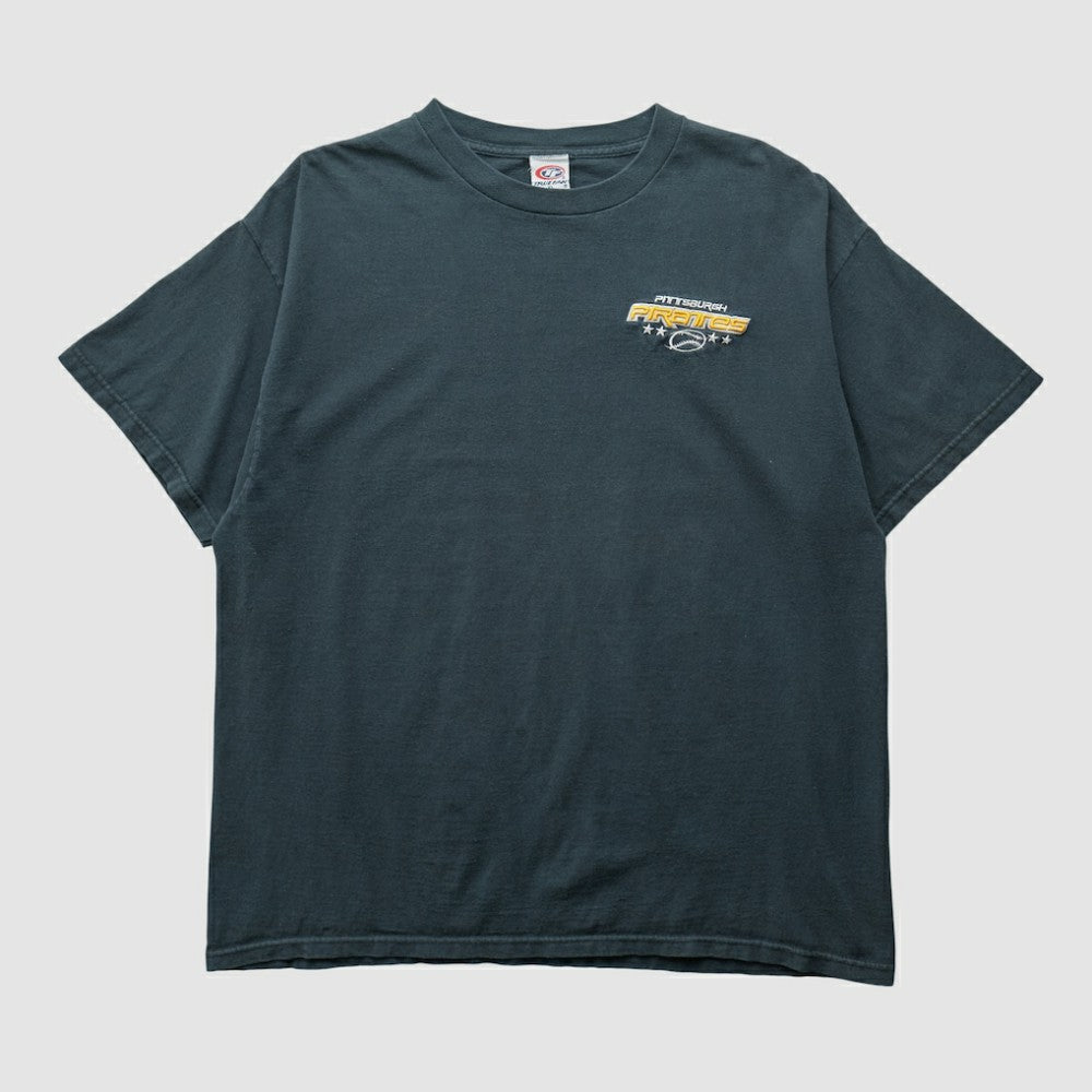 Black Pittsburgh Pirates True Fan 2000s T-shirt