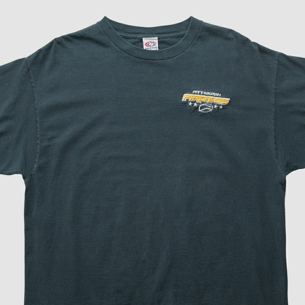 Black Pittsburgh Pirates True Fan 2000s T-shirt