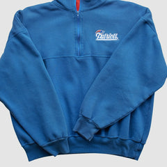 Dodger 90s 1/4 Zip Sweatshirt - New England Patriots Sweatshirts