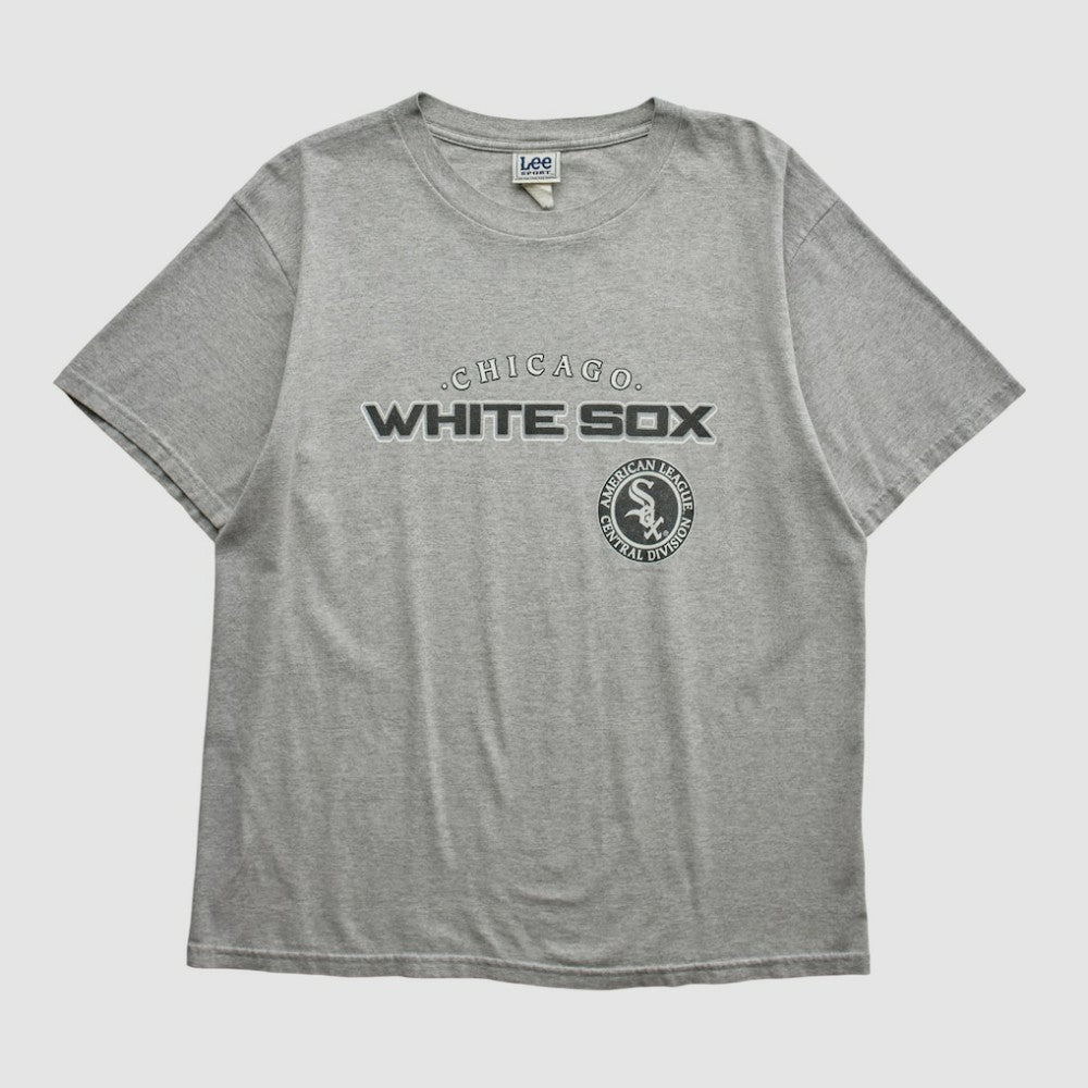 Heather Gray Chicago White Sox Lee Apparel 2000s T-shirt
