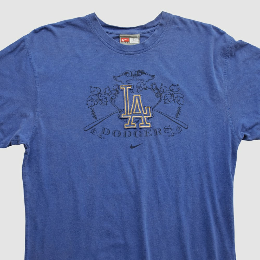 Blue Los Angeles Dodgers Nike 2000s T-shirt