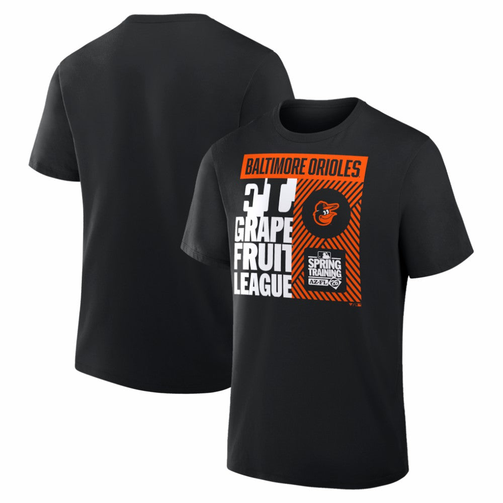 Black Baltimore Orioles 2026 Spring Training True Icon T-Shirt