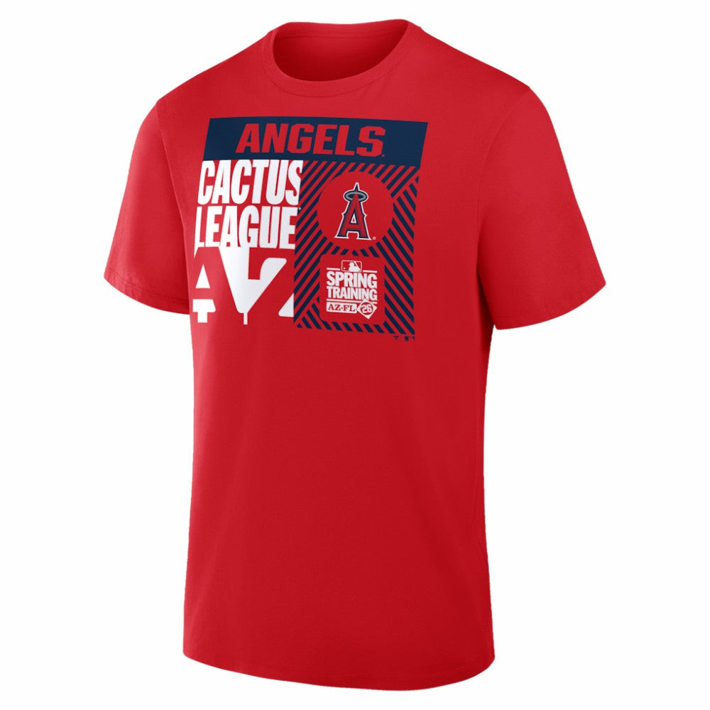 Red Los Angeles Angels 2026 Spring Training True Icon T-Shirt